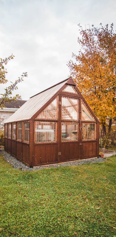 Véranda indépendante bois