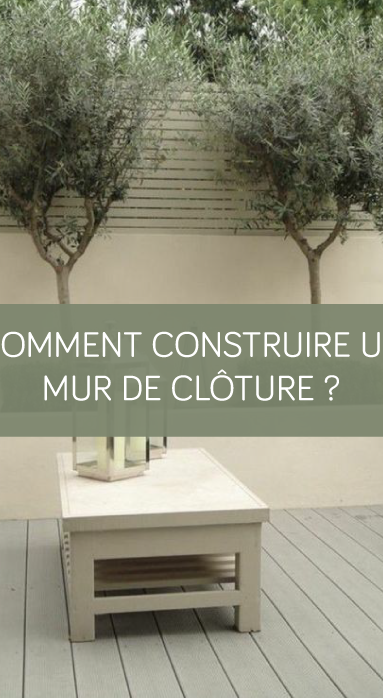 Comment construire un mur de clôture ? La Maison des Travaux Vannes Sarzeau Pénestin