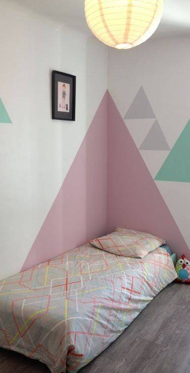 Murs déco triangle 