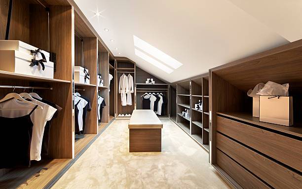 Dressing en soupente