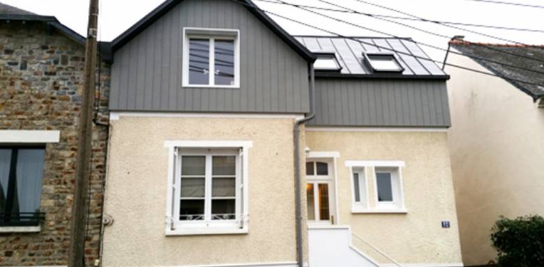 Surélévation de maison à Niort