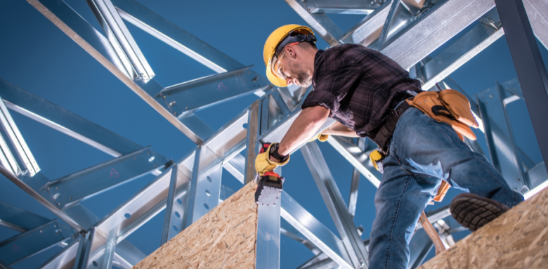 Surélévation maison acier Poissy