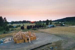 chantier construction de maison