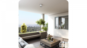 Transformer un balcon en petit jardin - Percy-en-Normandie 50410