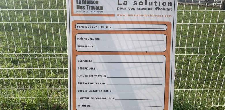 Affichage avant travaux LMDT