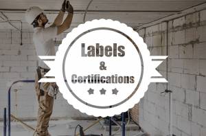 Labels et vertification bâtiment