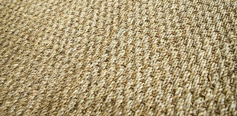 Jonc de mer tissage à chevrons
