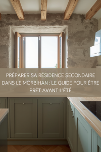 Rénovation de cuisine moderne et fonctionnelle dans une maison de vacances à Damgan, Morbihan