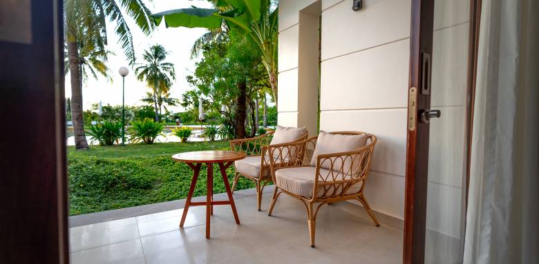 Terrasse en carrelage dans le Puy-De-Dôme