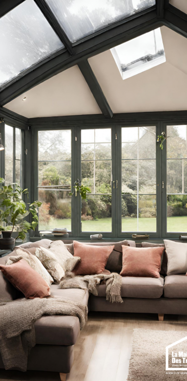 La Maison des Travaux Vannes Sarzeau Pénestin extension véranda