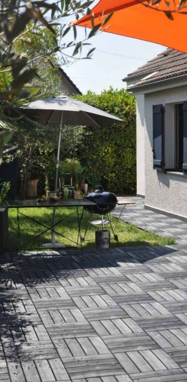 Terrasse en composite à Montgeron