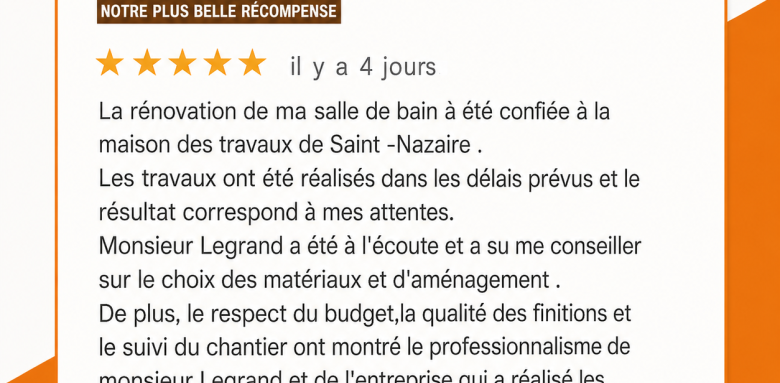 Avis client 
