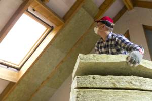 Rénovation enérgétique des combles en panneau de laine de bois