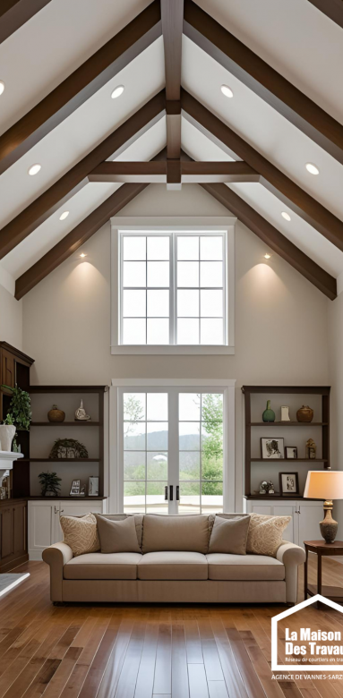 idee-deco-plafond-cathedrale-bois