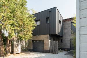 Surélévation de garage à Vertou