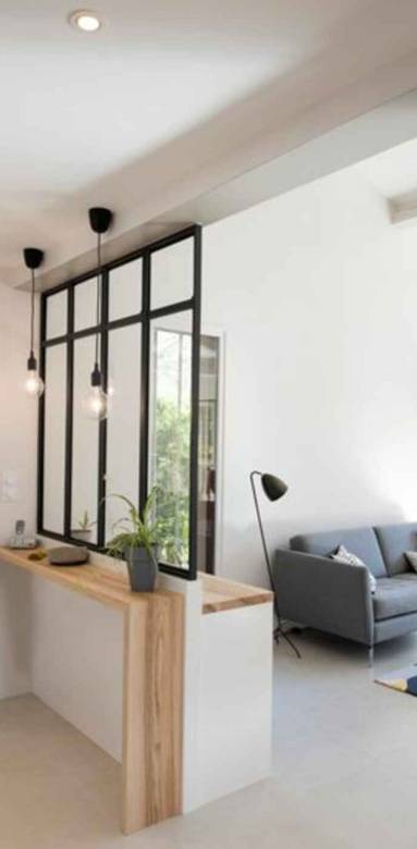 Verrière d'atelier, en demi-cloison séparative - Nantes 44