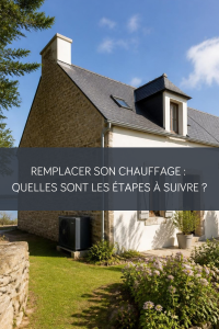 Travaux de chauffage dans une maison rénovée à Arzon