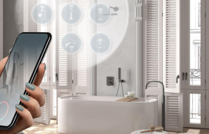 Salle de bain connectée