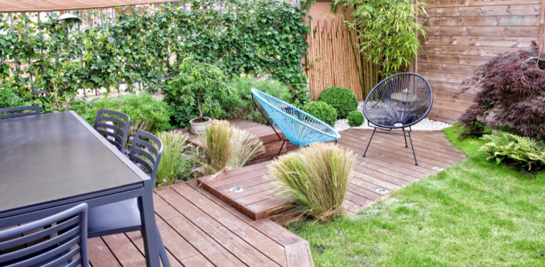 Petite terrasse aménagée Arras