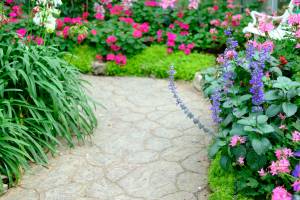 allée de jardin