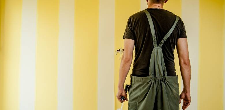 Préparer un mur avant de le peindre