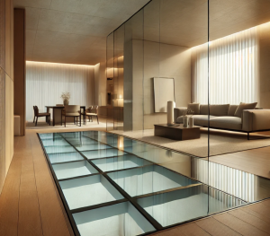 plancher en verre