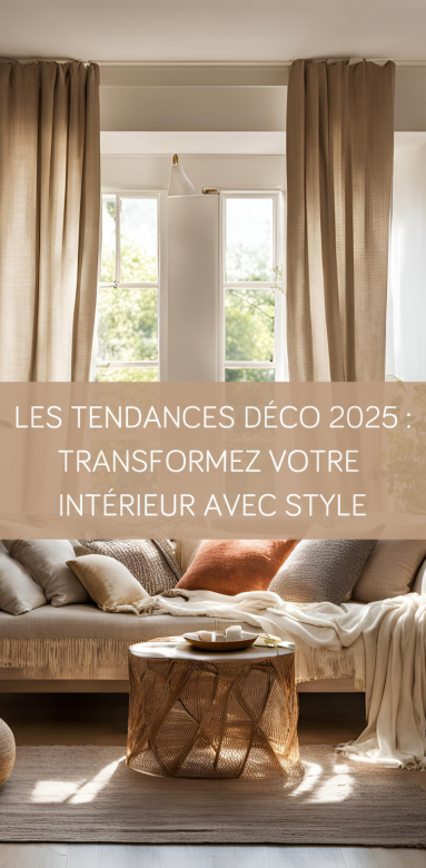  tendances déco 2025 