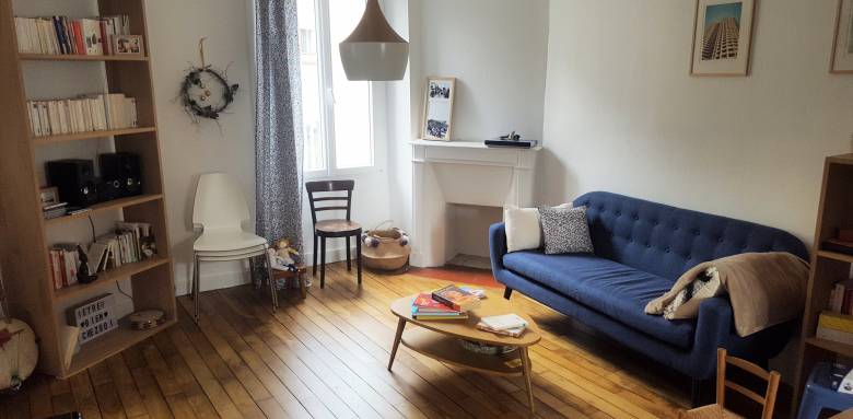 Rénovation d'appartement avec salon rénové - Cholet 49