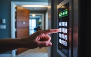 Console d'alarme maison