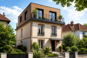surélévation de maison à Antony