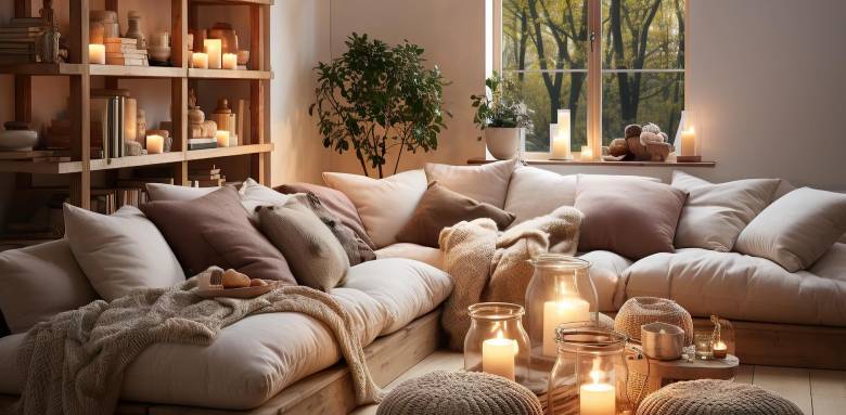 Tendances déco 2025 - ambiance cocooning et naturelle ouest lyonnais