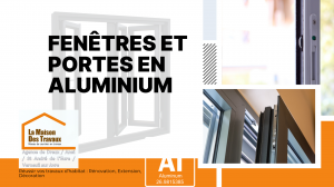 Installation de fenêtres et portes en alu à Dreux : design moderne et performance énergétique assurée.