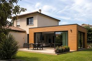 Extension de maison en bois à Chaponost 69630