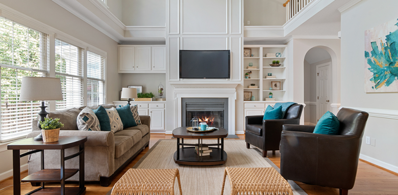 Agencer un salon rectangulaire