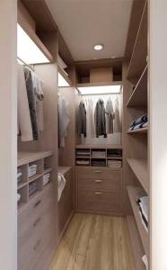 Aménager un dressing sur-mesure en U dans un petit espace - Bouc-Bel-Air 13