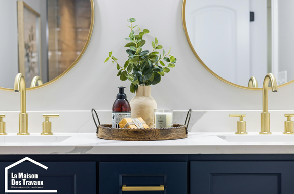 Meuble vasque raffinée