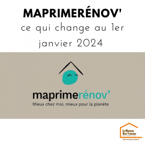 MaPrimeRénov' : ce qui change au 1er janvier 2024 