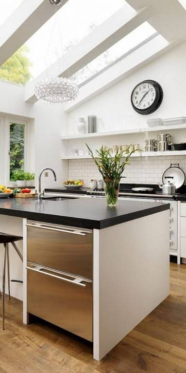 Verrière de toit pour cuisine