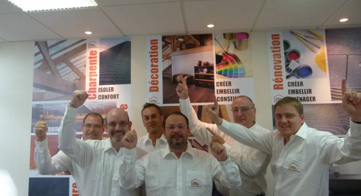 6 nouveaux franchisés à La Maison Des Travaux