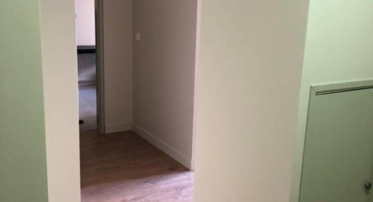 Couloir de distribution après travaux