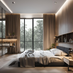 rénovation chambre en longueur