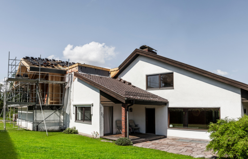 Extension de maison en bois à Bussy saint georges