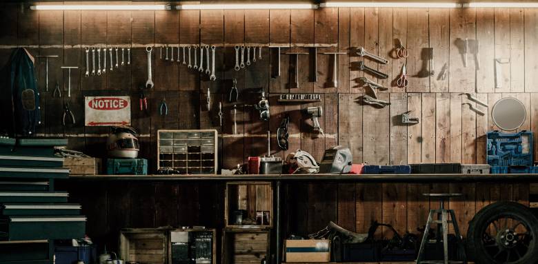 La luminosité dans un garage est primordiale.