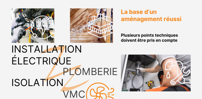 Travaux essentiels pour un aménagement réussi – Isolation, électricité, plomberie, VMC : des étapes clés pour un projet performant à Vesoul avec La Maison Des Travaux.
