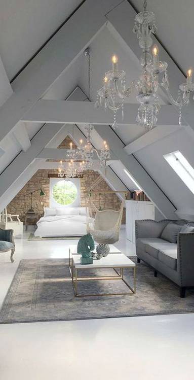 Chambre mansardée