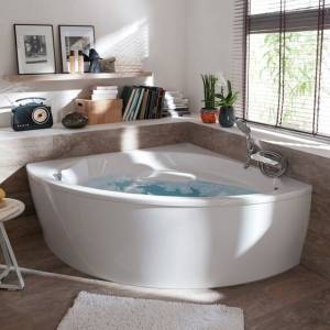 baignoire d'angle acrylique