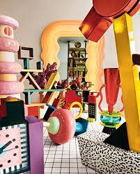 mobilier dans le style memphis milano