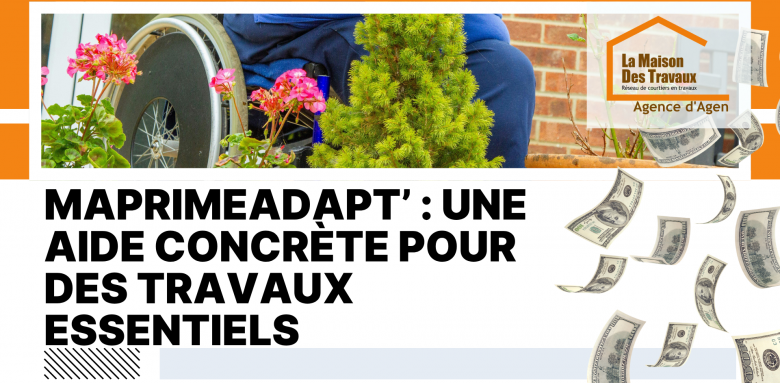 MaPrimeAdapt’ : une aide financière concrète pour adapter votre logement et sécuriser les zones sensibles, comme la salle de bain.