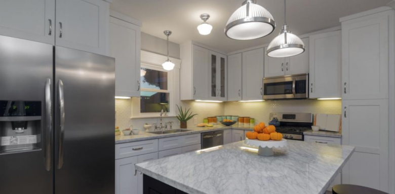 Eclairage cuisine ilôt central