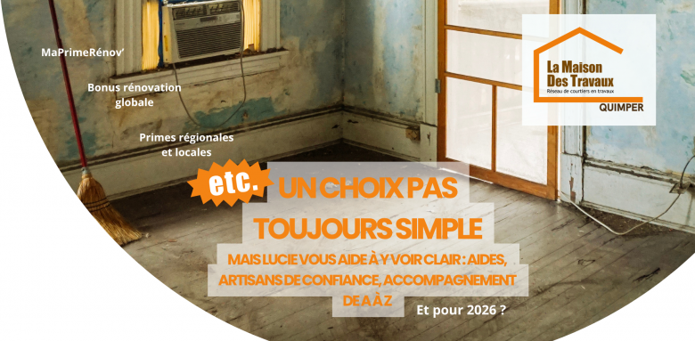 💡 Aides financières, artisans fiables, accompagnement sur mesure : Lucie Pouliquen simplifie votre rénovation énergétique à Quimper.